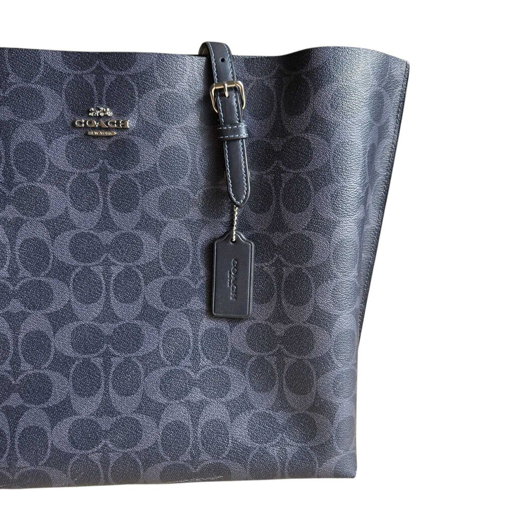 COACH mollie tote bag in signature canvas RETAIL 428.00