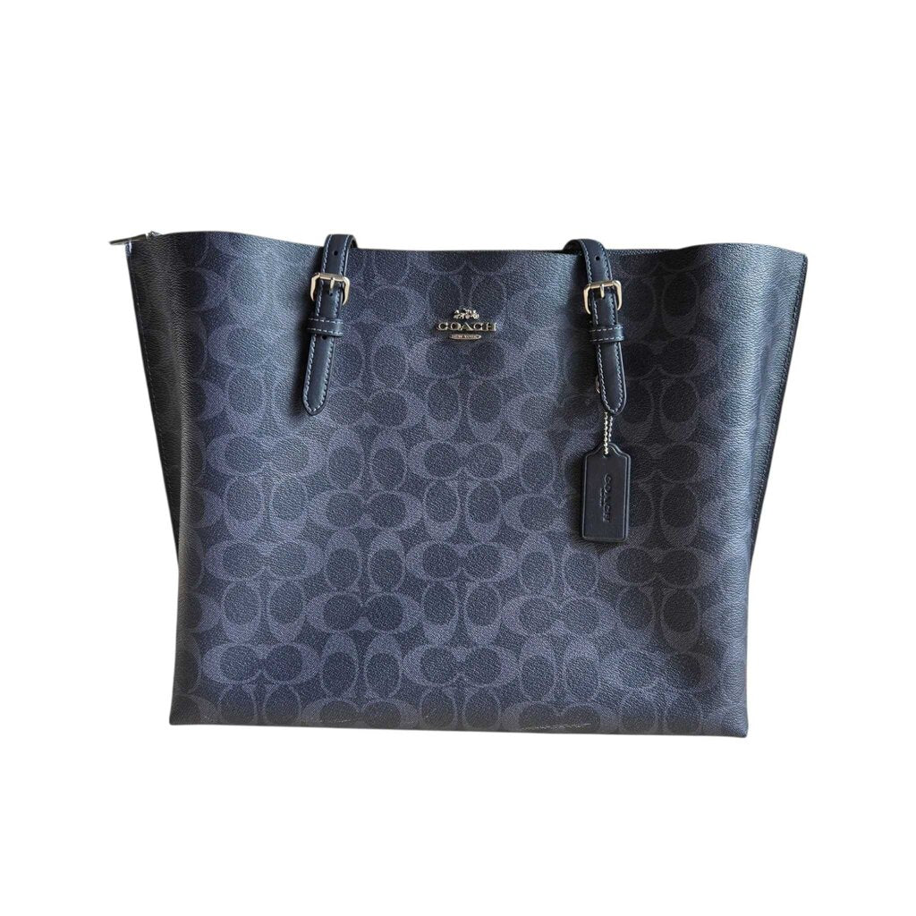 COACH mollie tote bag in signature canvas RETAIL 428.00