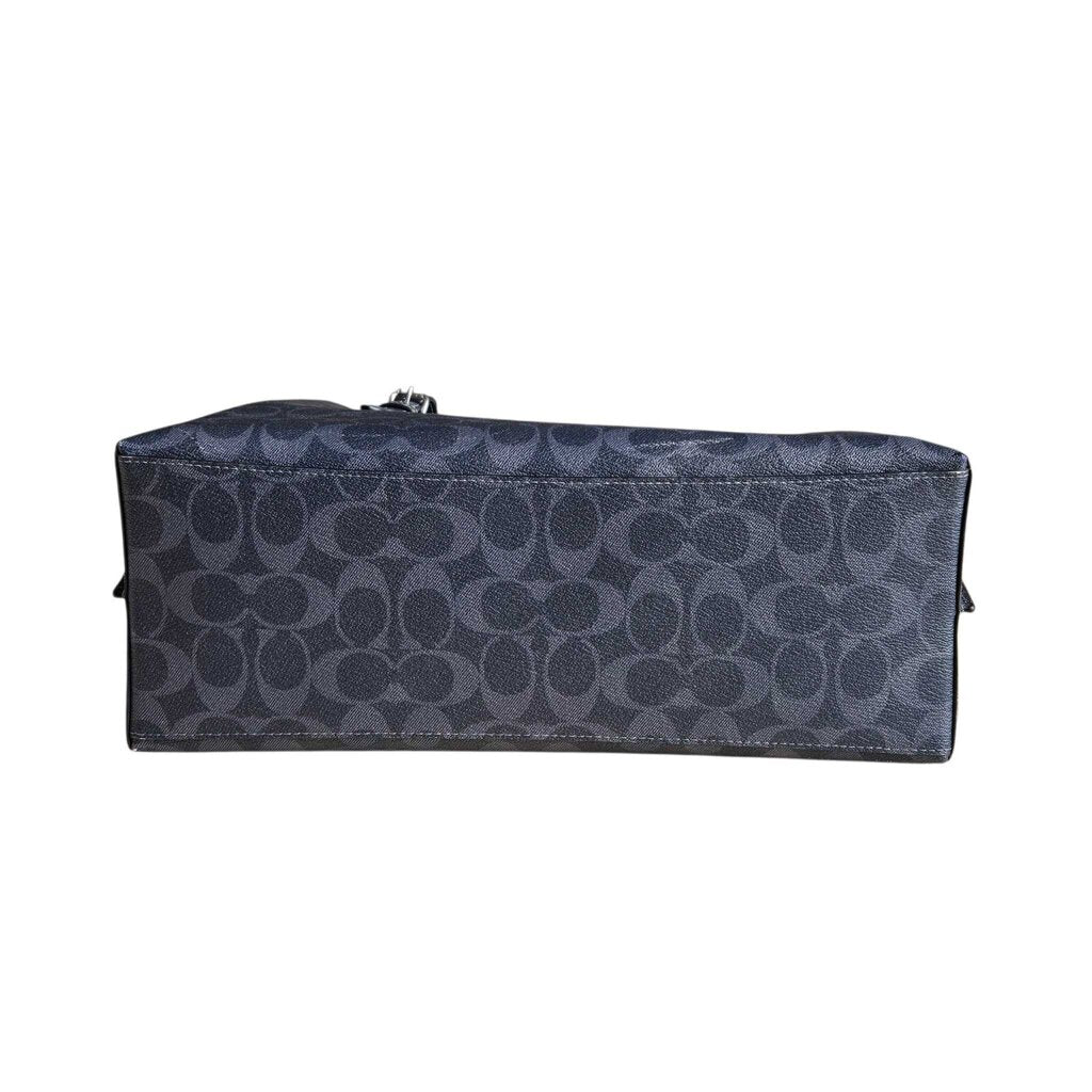 COACH mollie tote bag in signature canvas RETAIL 428.00