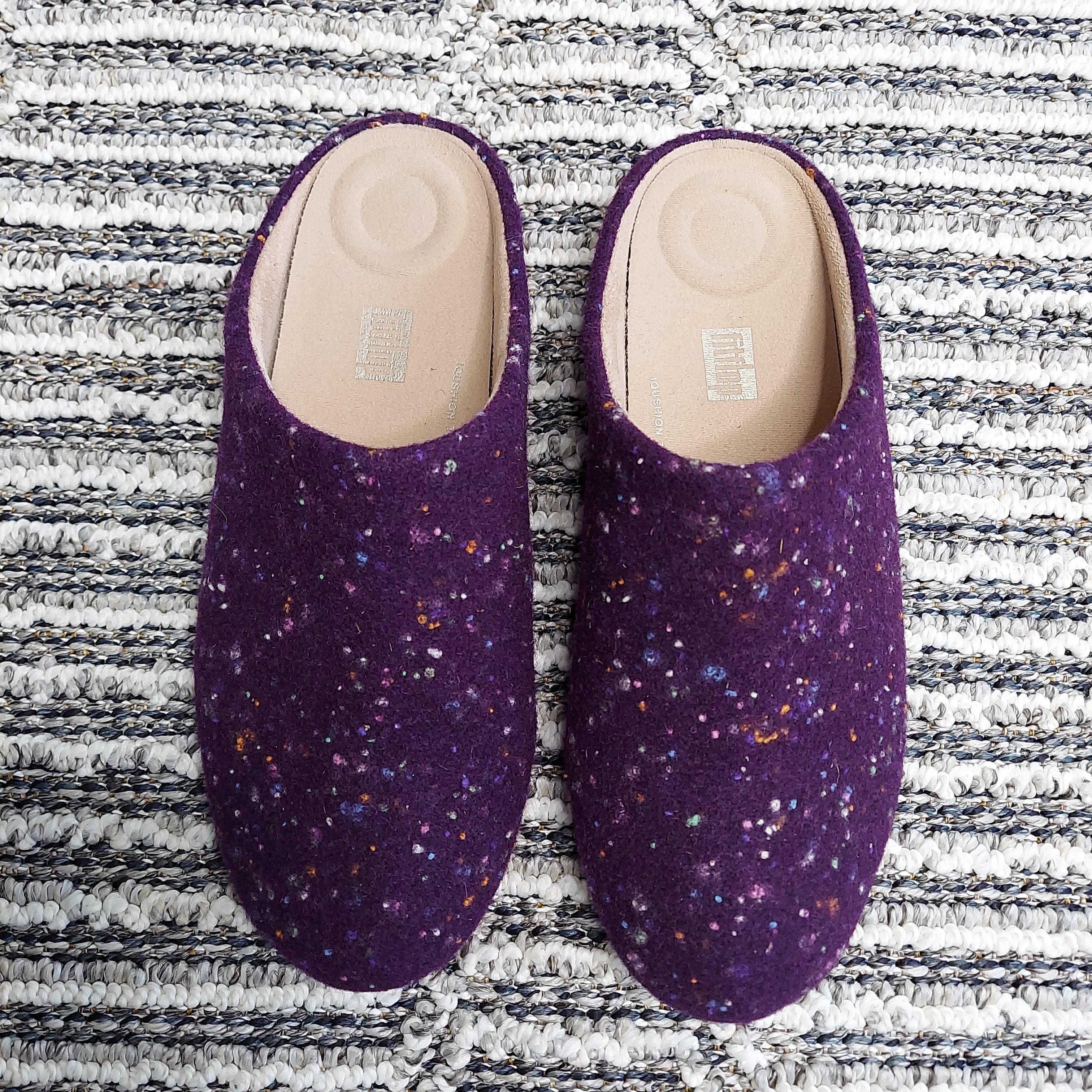 FitFlop purple speckled slip on sz 9 - Shop The Daisy