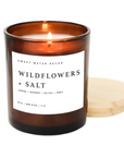 WILDFLOWERS + SALT soy candle