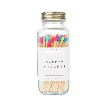 SAFETY MATCHES multi color tips
