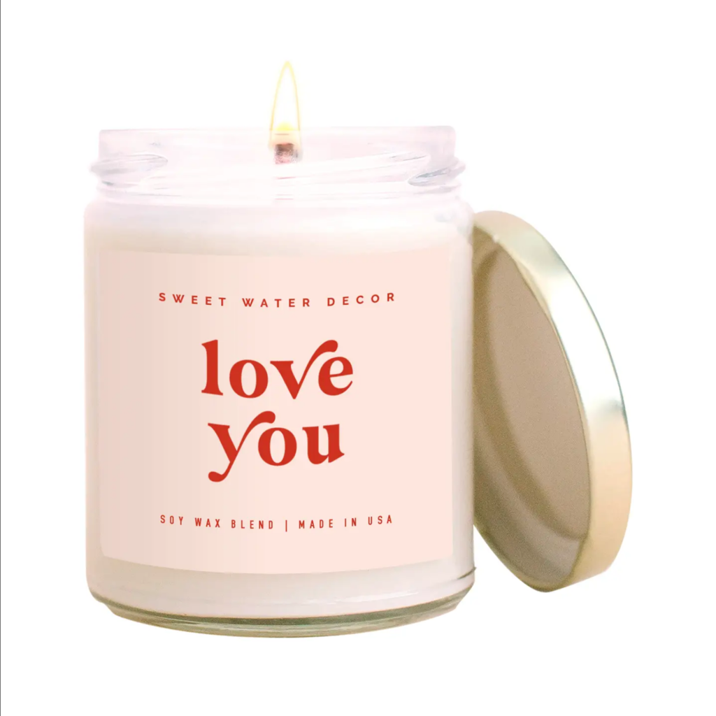 LOVE YOU soy candle