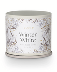 WINTER WHITE vanity tin candle