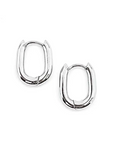 Elisa Huggie Earring - Silver