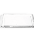 LUCITE TRAY > 12" X 6"