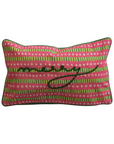 MERRY Cotton Slub Printed Lumbar Pillow