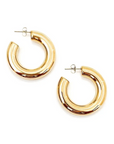 Efa Gold Everyday Hoop Earrings