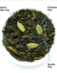 COMBRAY vanilla cardamom green tea