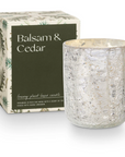 BALSAM & CEDAR boxed luxe crackle candle