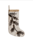 HANDMADE WOOL FELT stocking