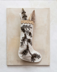 HANDMADE WOOL FELT stocking