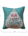 Merry Christmas To All Cotton Pillow