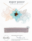 Brown Mother of Pearl Star Superpower Necklace