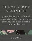 Blackberry Absinthe Ceramic Candle