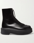 THE ROW leather ankle boots RETAIL 1,590 SZ 42 = 12