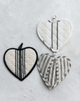 HEART HOT POT HOLDER assorted styles