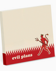 Evil Plans Notepad