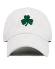 WHITE - Shamrock Dad Hat