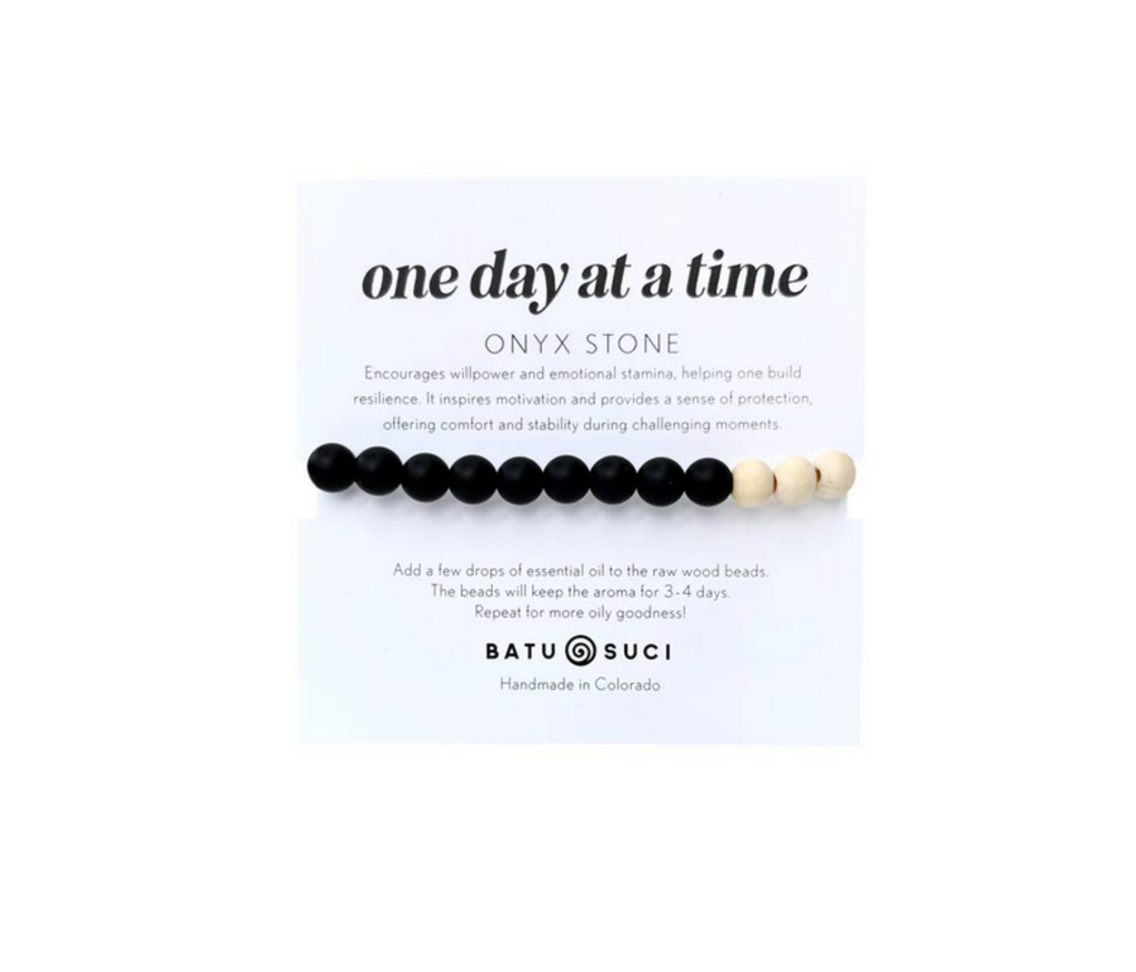 One Day At A Time Diffuser Bracelet