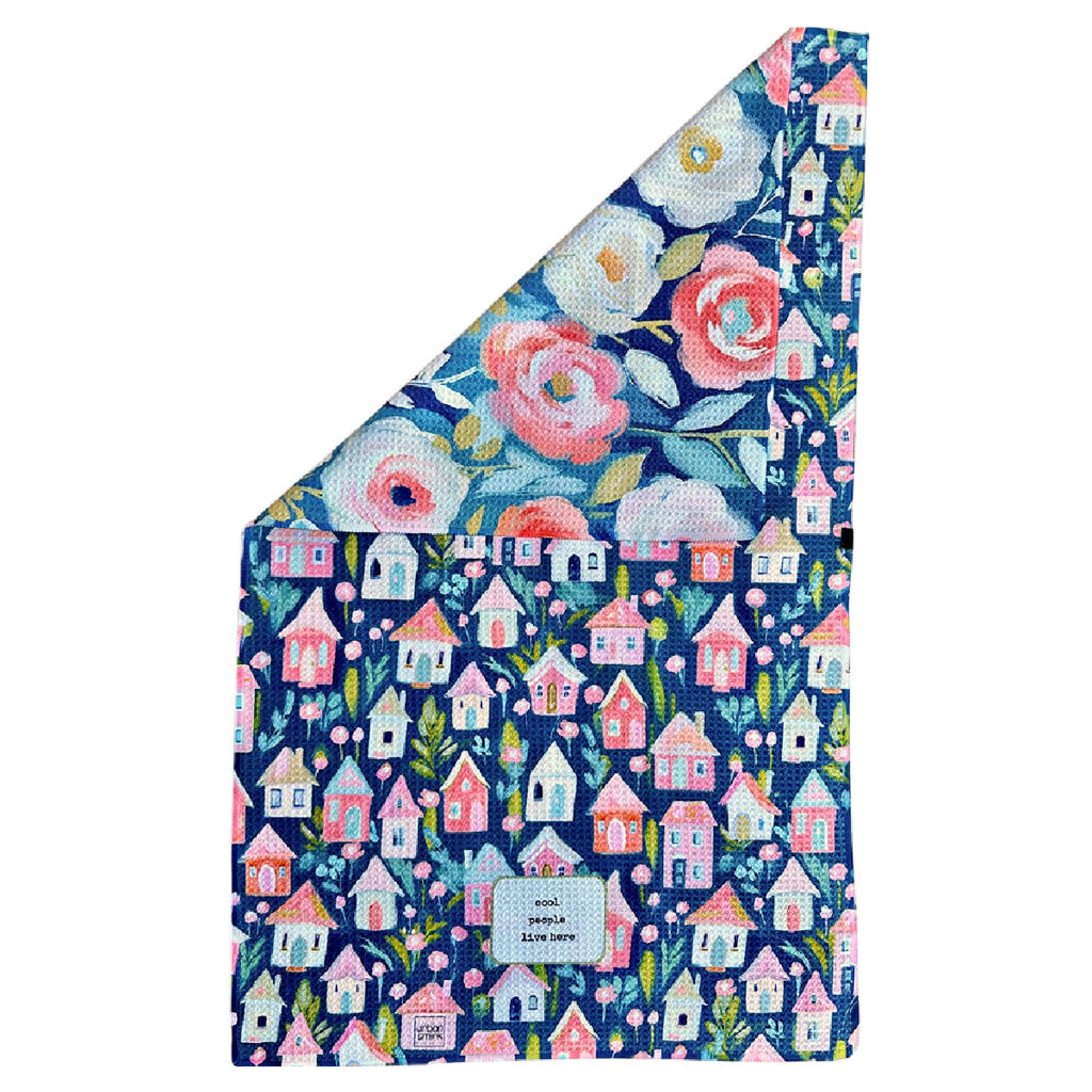 "Cool People Live Here" Kitchen Towel