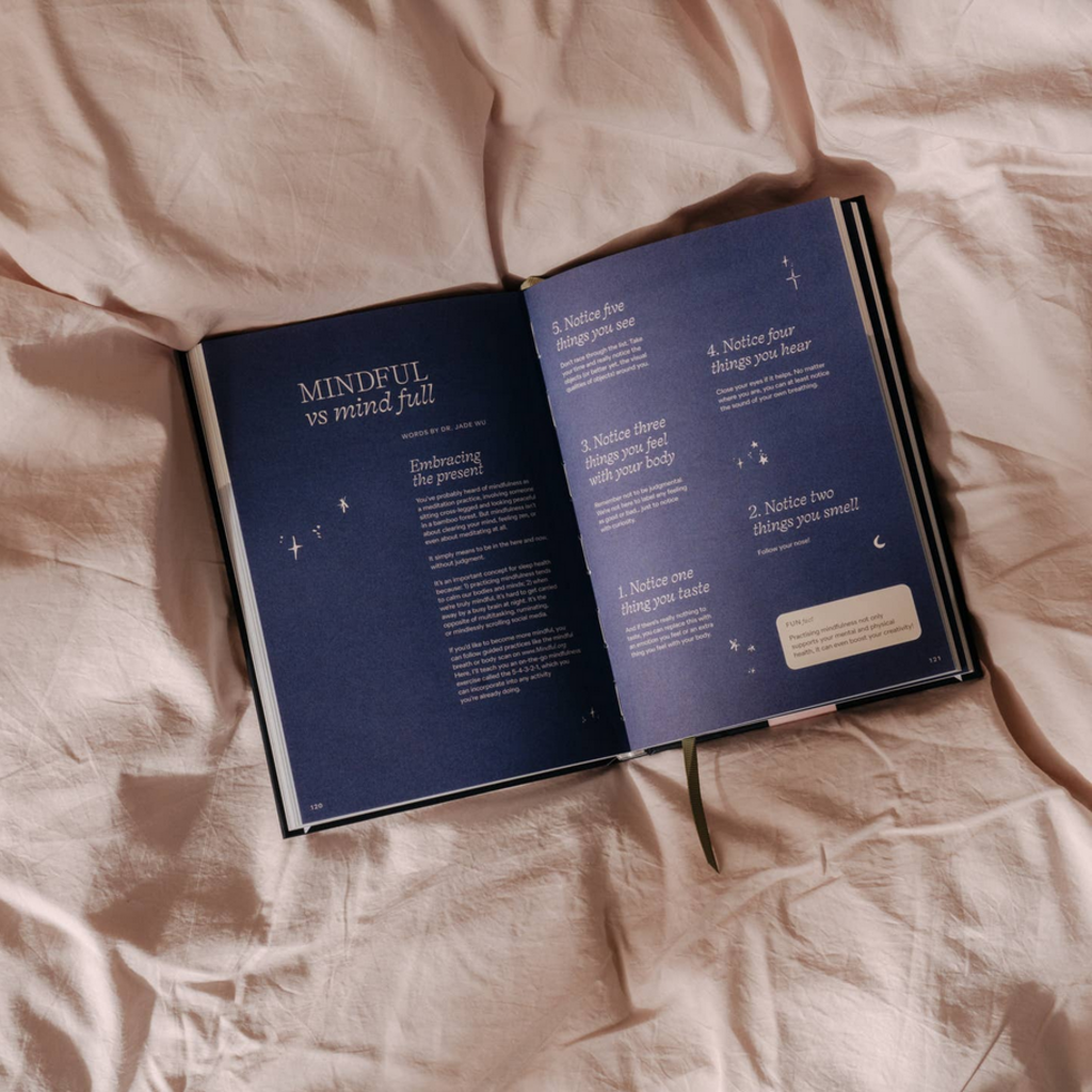 Counting Sheep Hardcover Guided Sleep Journal