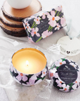 Vanilla Fleur Tin Candle & Soap Gift Set