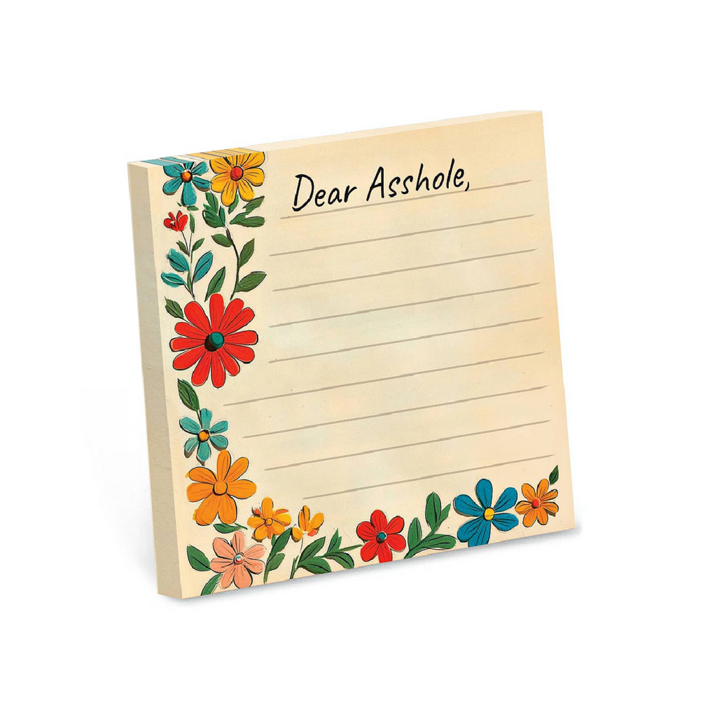 Dear Asshole - Sticky Note Pad