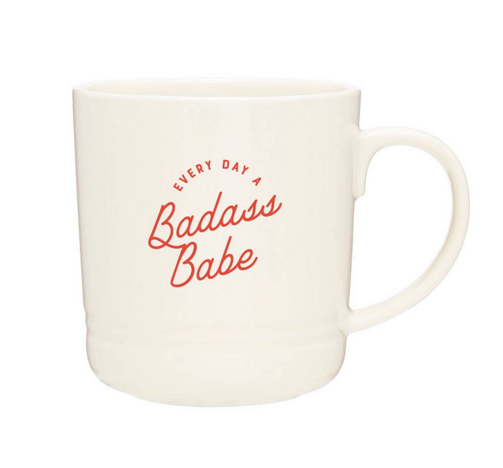 Badass Babe Ceramic Coffee Mug