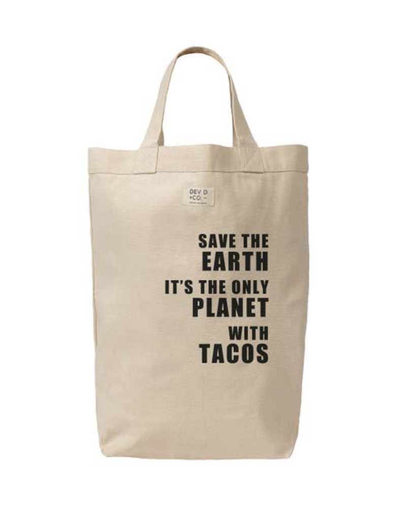 Save the Earth - Canvas Tote Bag - Market Tote