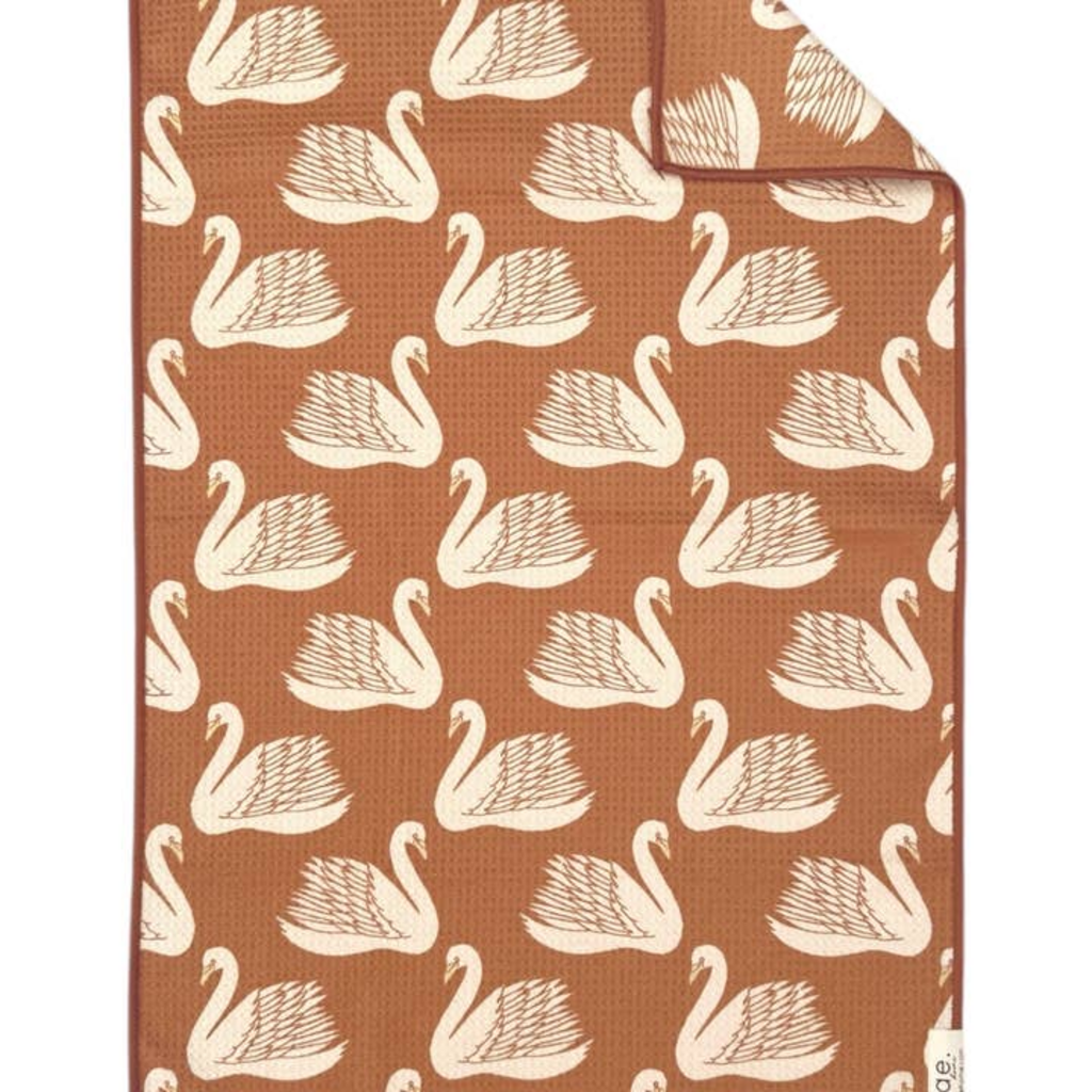 Swan Lake: Double-Sided Hand Towel
