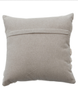 TUFTED FLORAL pillow