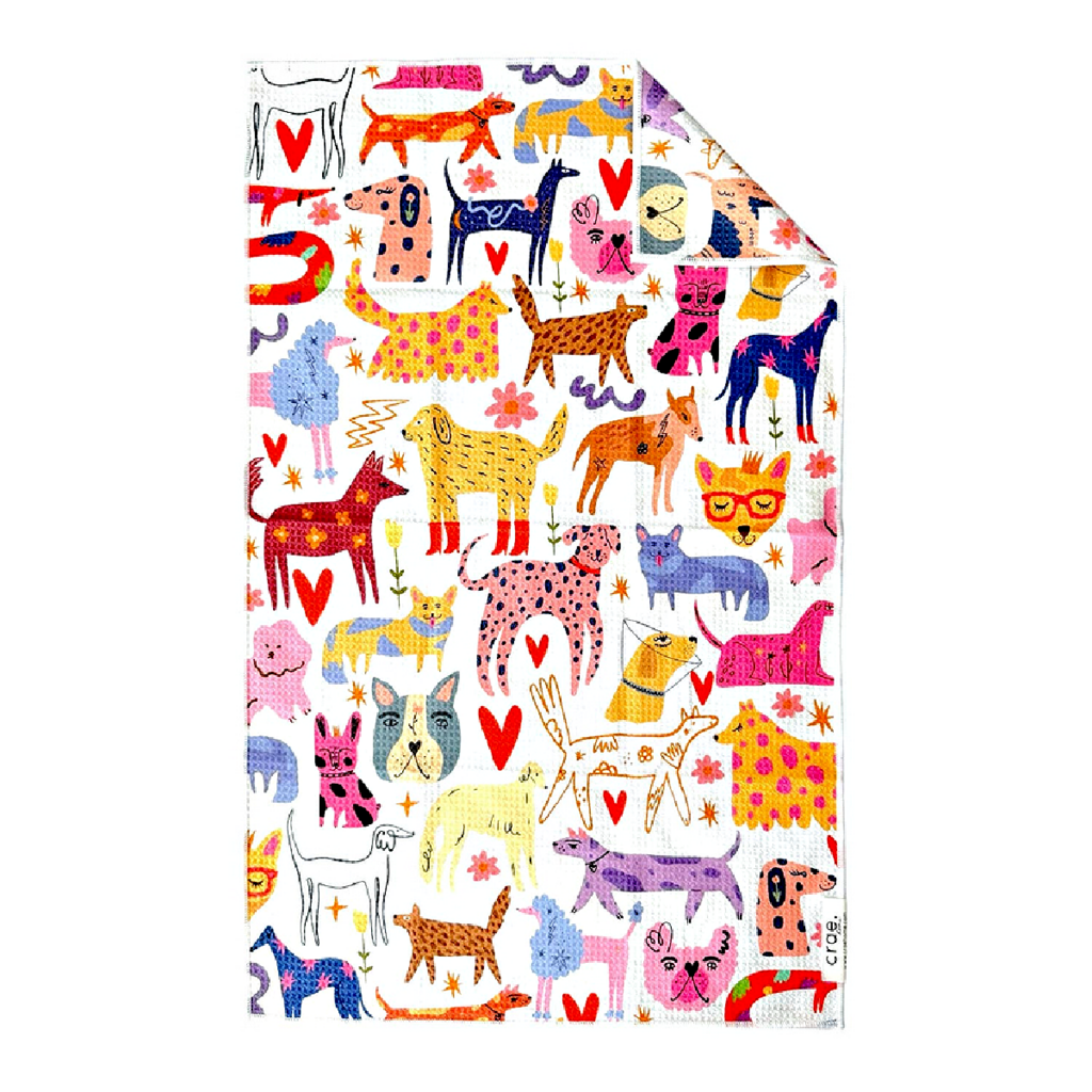 Wooftastic: Double-Sided Hand Towel
