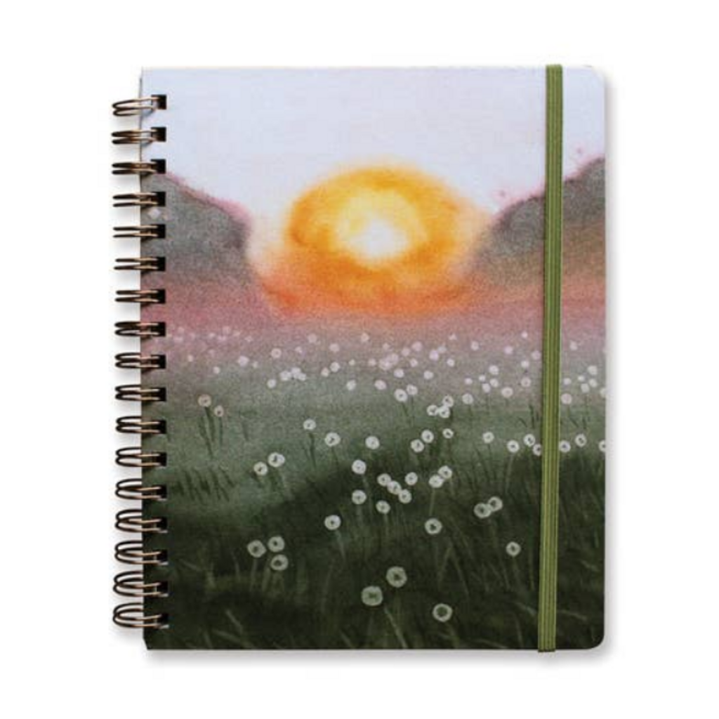 Dewy Morning Hardcover Notebook