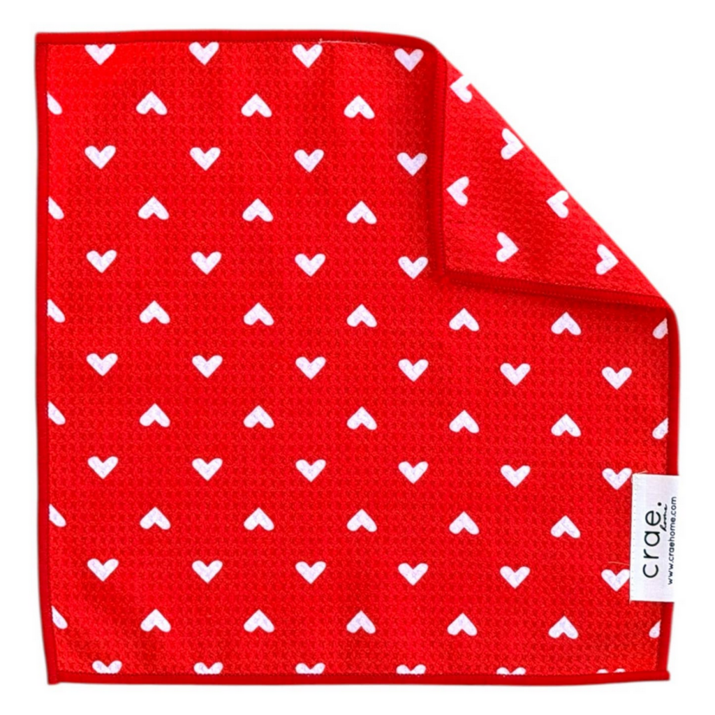 Red Hot: Double-Sided Washcloth