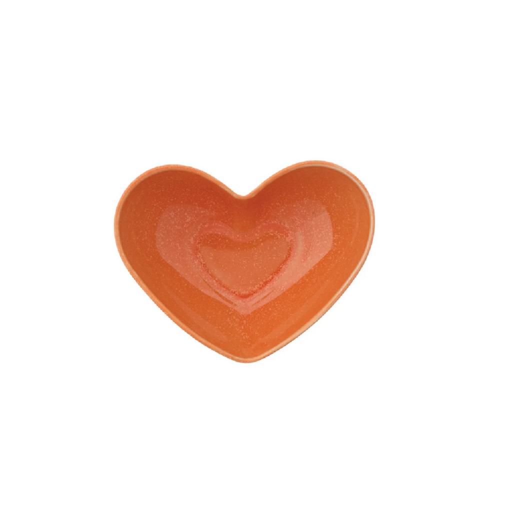 STONEWARE HEART DISH spice