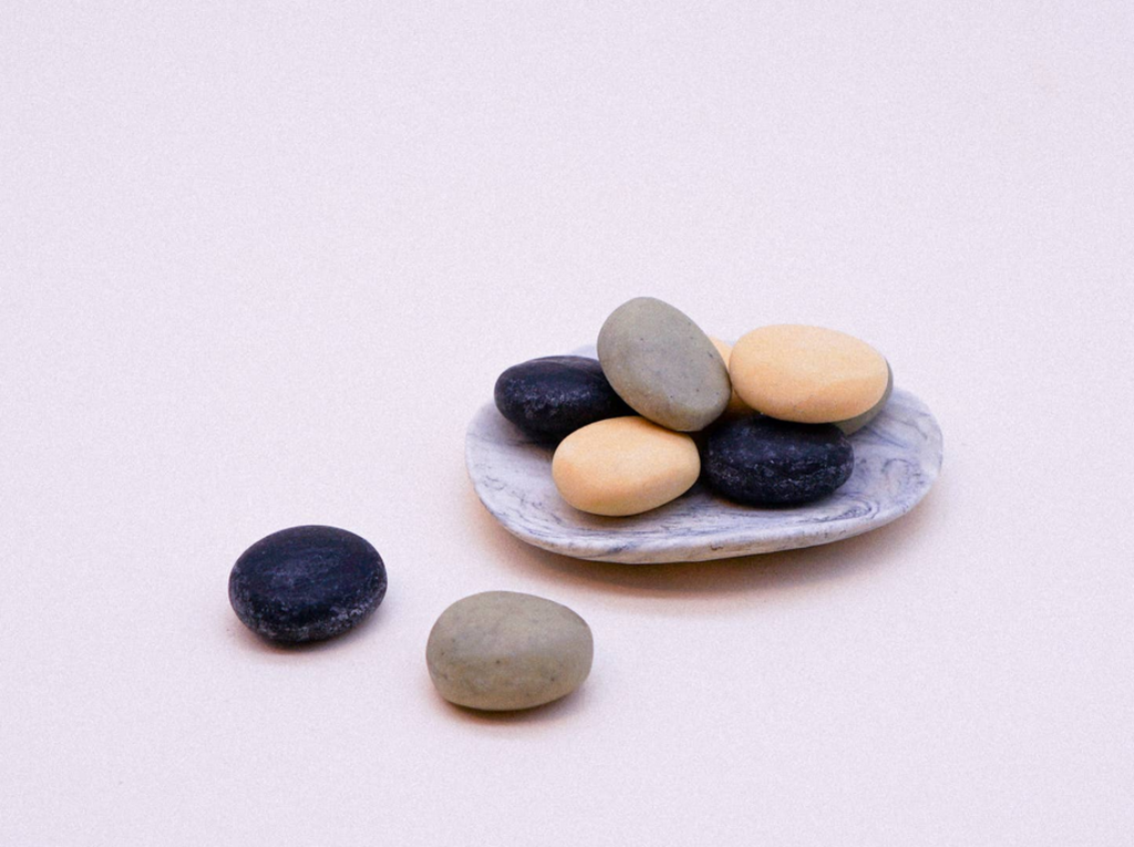 Assorted Small Handmade Pebble Soaps