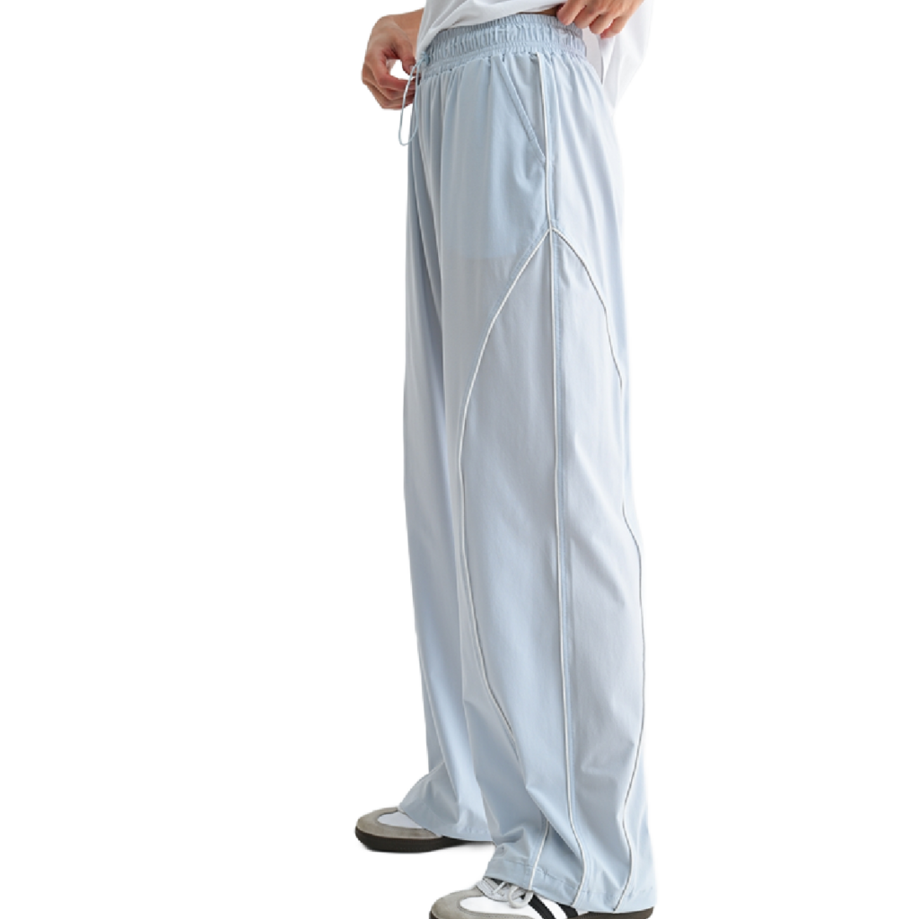Curved Classic Track Pants - SMALL