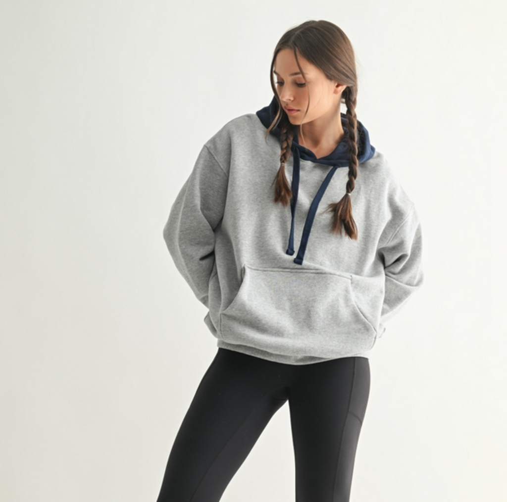 Dualtone Fleece Hoodie - LARGE