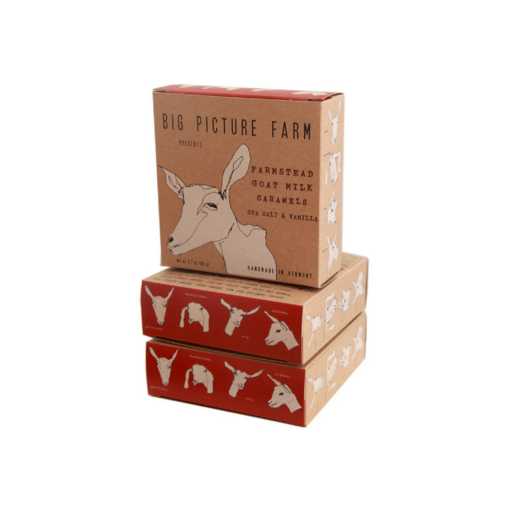 Goat Milk Caramel Farm Box - Sea Salt Vanilla