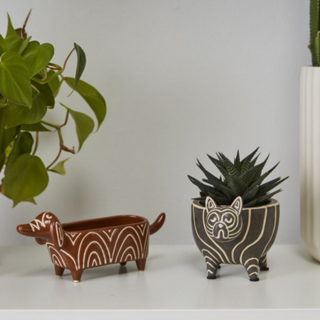 FRENCHIE PUPPY LOVE PLANTER