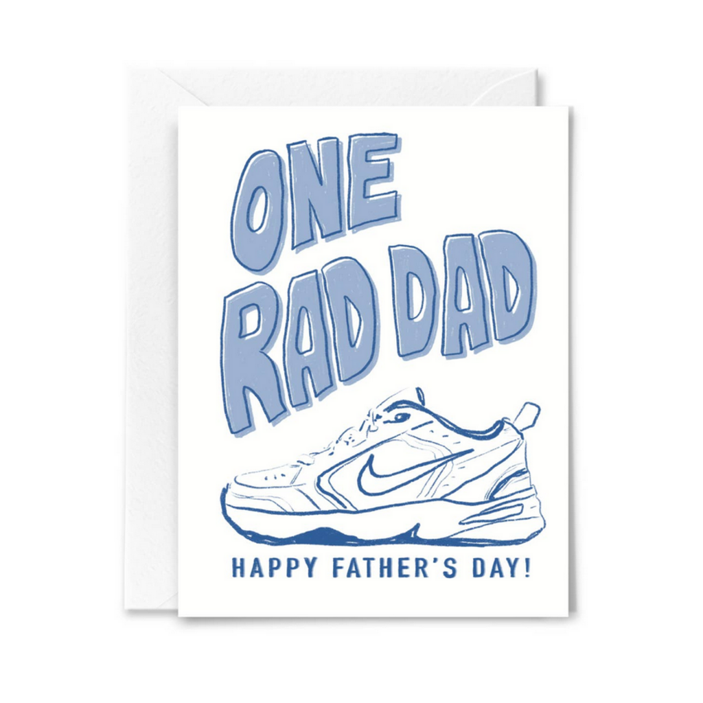 Dad Sneaker greeting card
