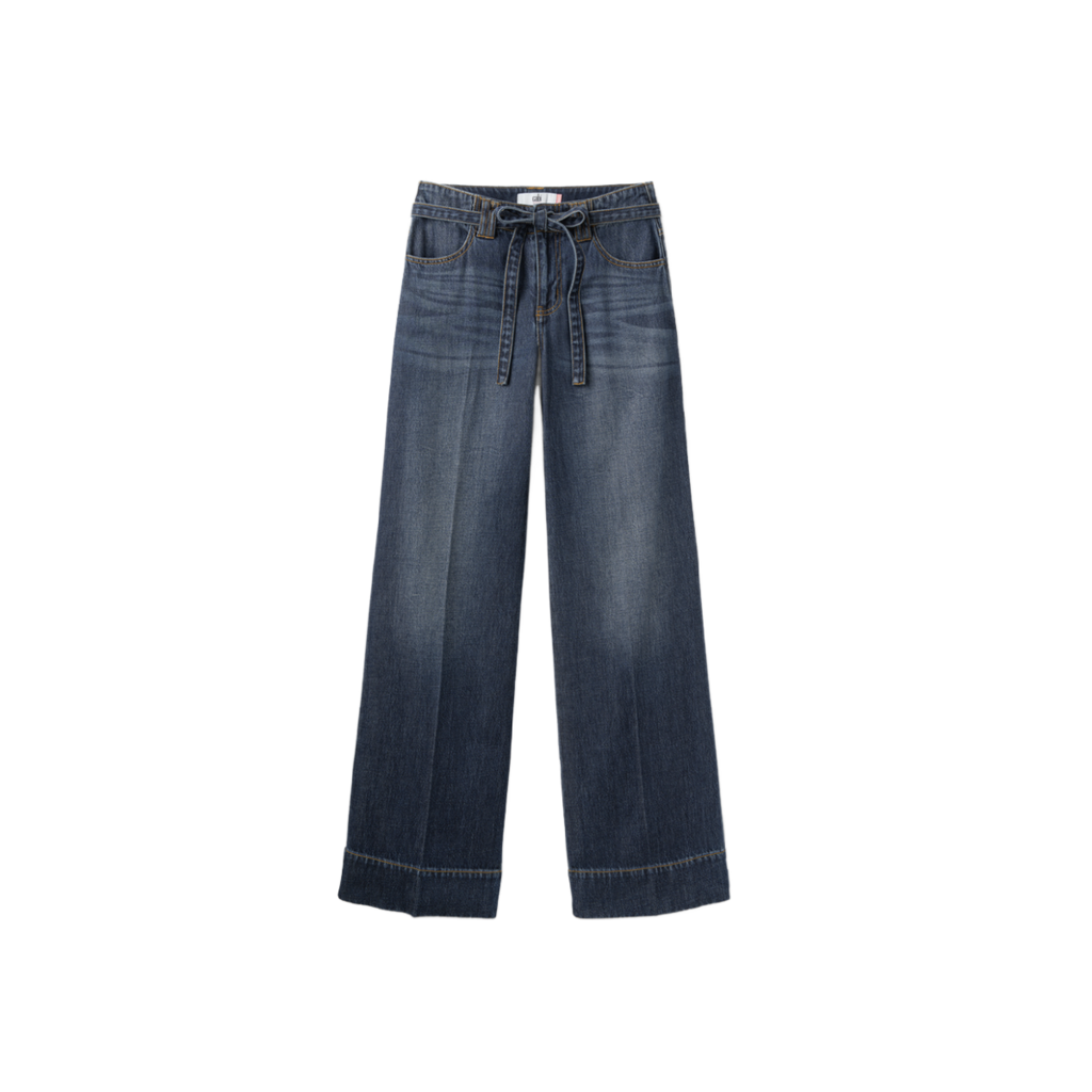 CABI BEAU JEANS SZ 6 LONG retail 159.00 w