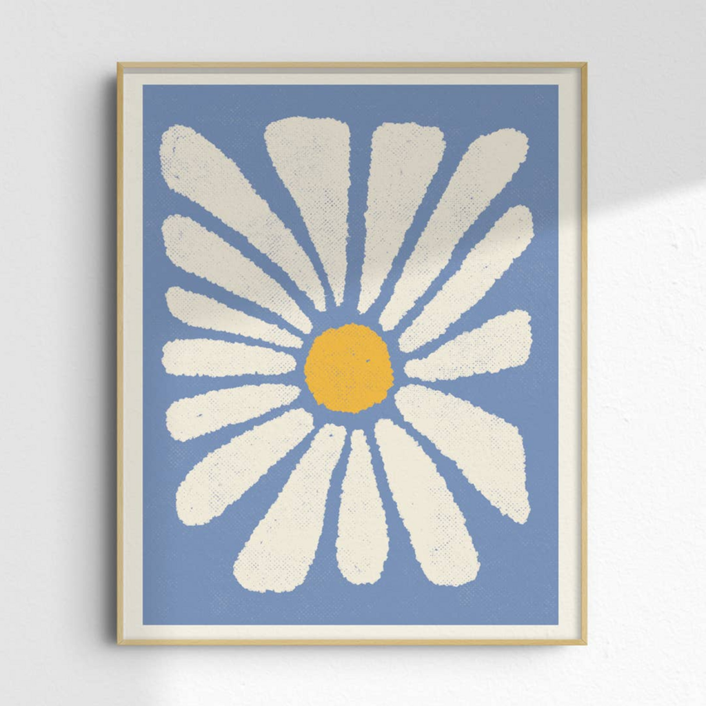 Abstract Flower Art Print