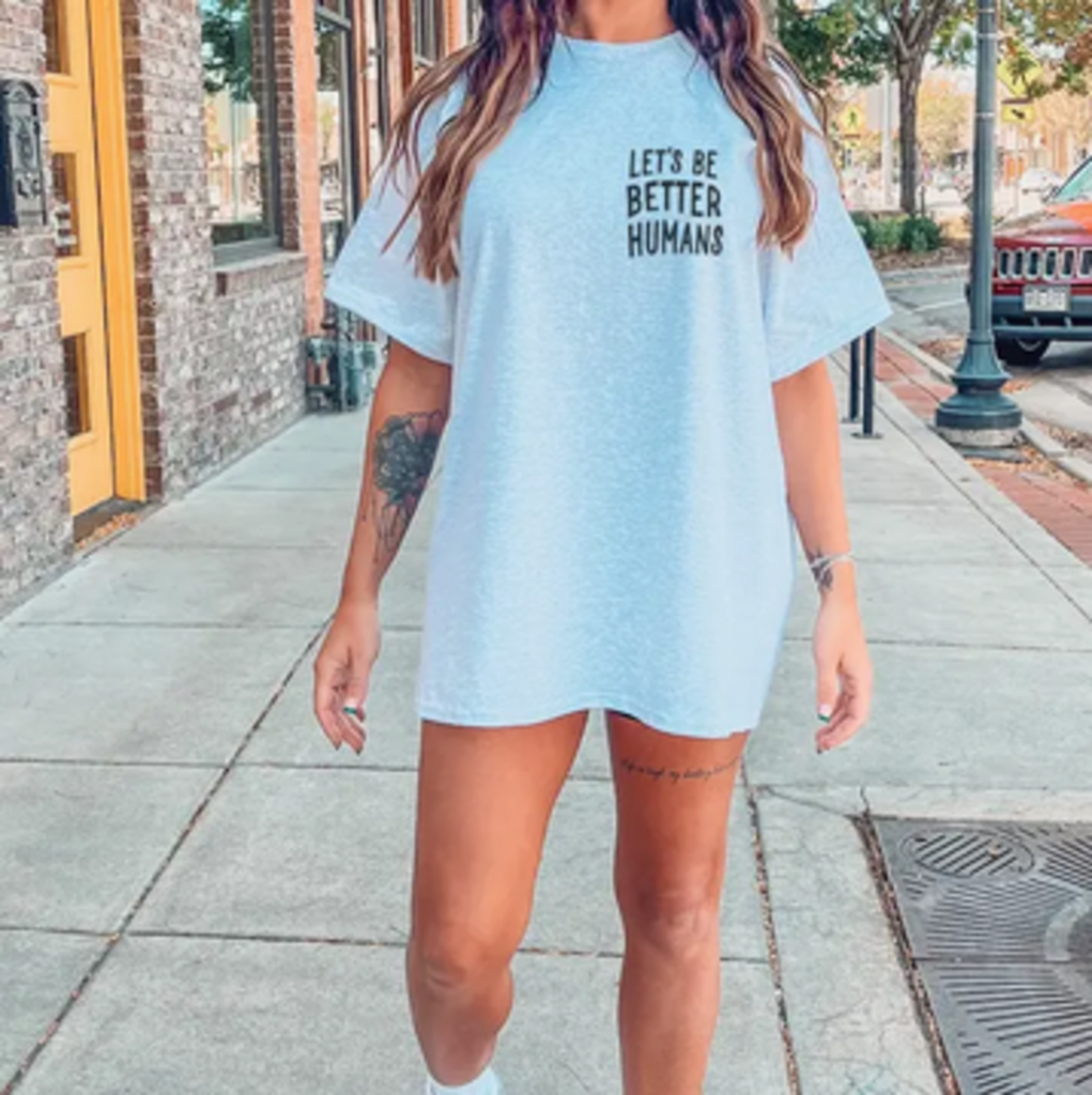 BE BETTER HUMANS tee SZ XL