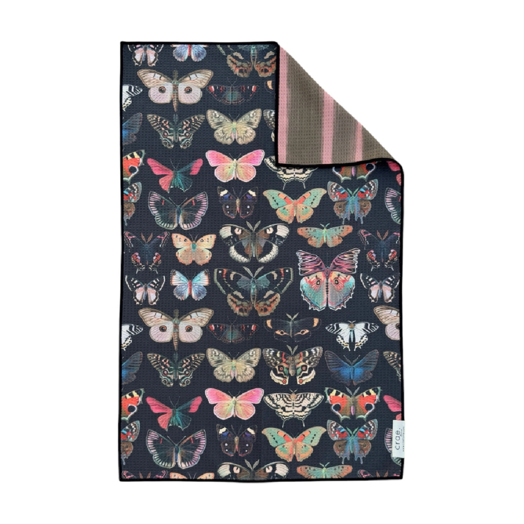 VELVET WINGS double sided towel