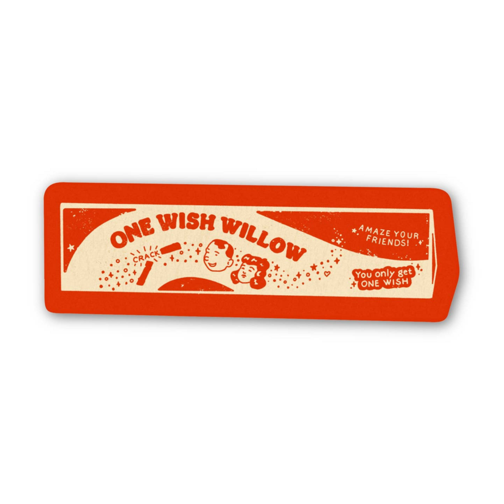 One Wish Willow - Sticker