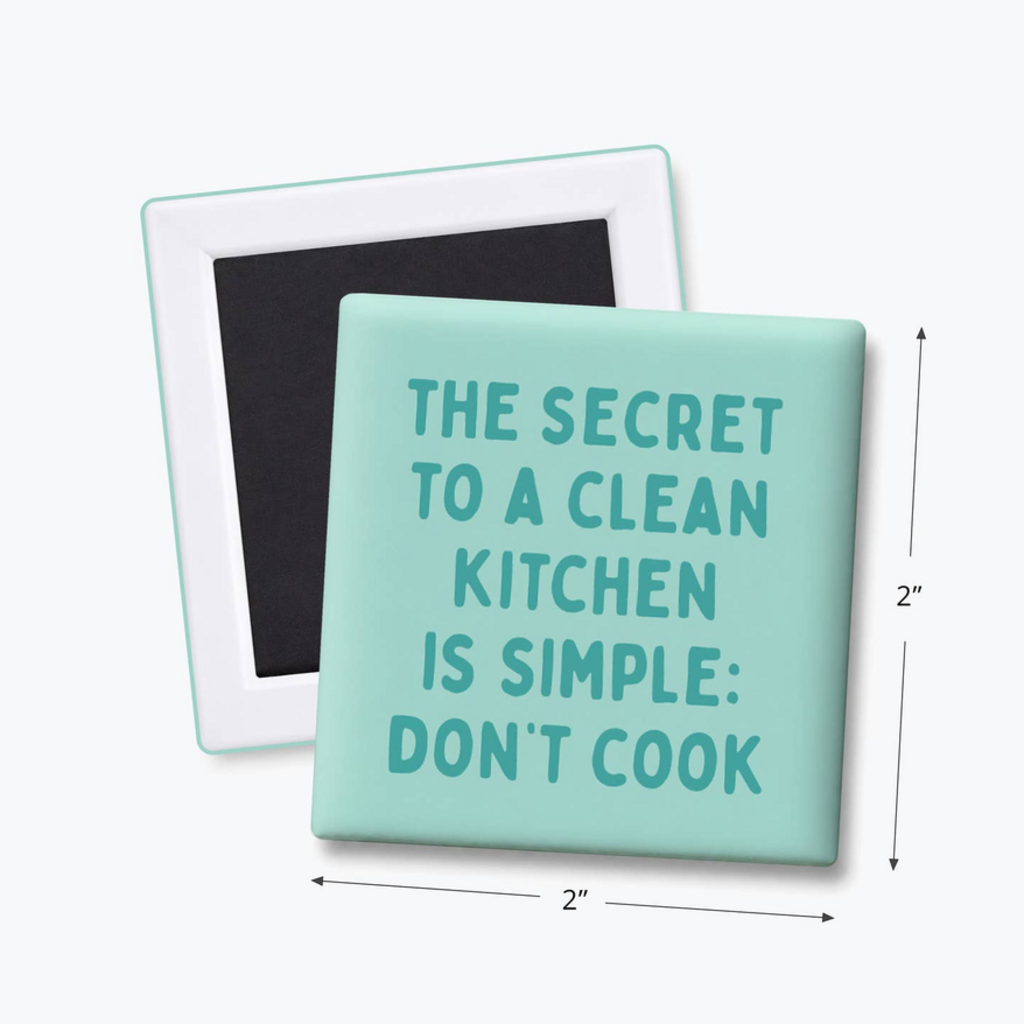 Magnet - Secret To A Clean Kitchen