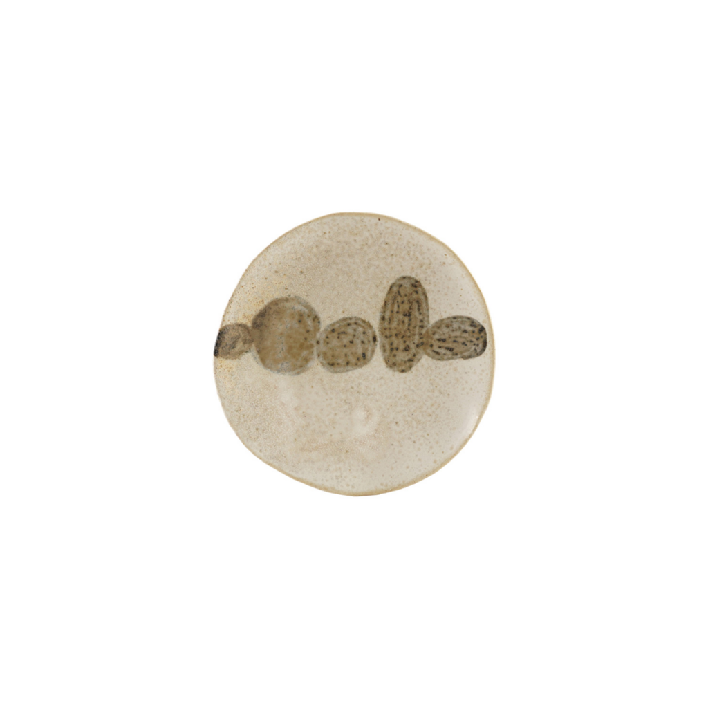 MODERN STONEWARE DISH small