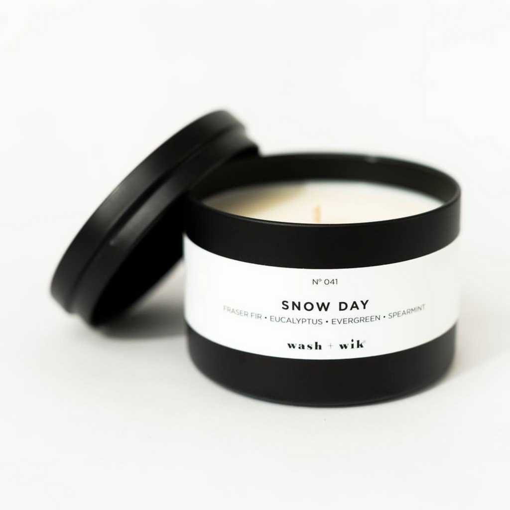 Snow Day - Travel Tin Soy Wax Candle
